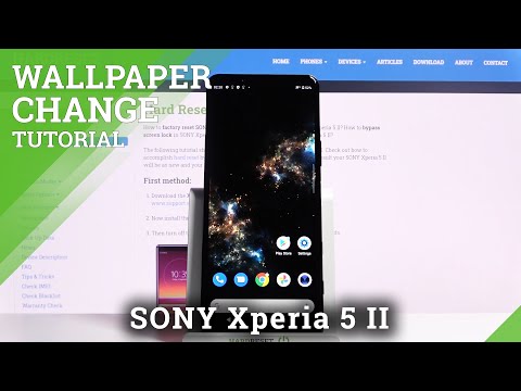 How to Download & Install Galaxy Wallpaper in SONY Xperia 5 II