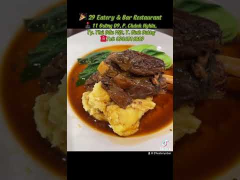 Um dos melhores restaurantes europeus na província de Binh Duong #restaurante #29eatery #binhduong #trend