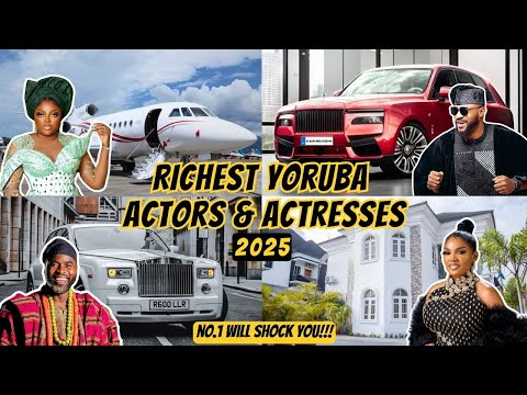 ТОП-10 САМЫХ БОГАТЫХ АКТЕРОВ И АКТРИС ЙОРУБА 2025 ГОДА | Состояние миллиардеров | Особняки | Авто...