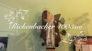 Video thumbnail for Rickenbacker 4003sw by Alan Sams Music