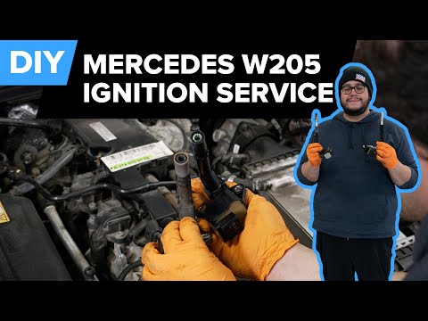 Mercedes-Benz C300 Spark Plug & Ignition Coil Replacement DIY (2015-2021 Mercedes W205, M274 Engine)
