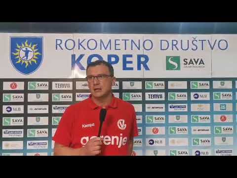 Izjava po tekmi, Zoran Jovičić, trener RK Gorenje Velenje