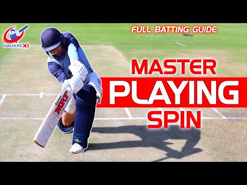 How to play SPIN BOWLING - Full Batting Guide