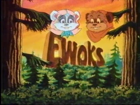 Star Wars EWOKS animated