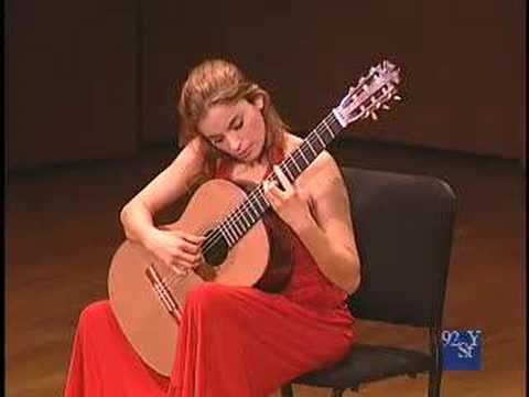 Ana Vidovic plays Asturias at  the New York Guitar Festival