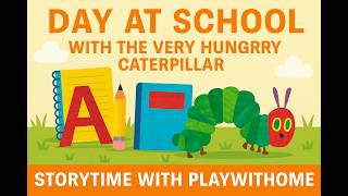 Day at School with The Very Hungry Caterpillar | Read Aloud Story | Storytime with @playwithmome gameplay video by Brooke Butterfly, 1:24 duration