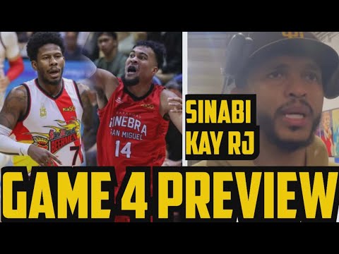 GINEBRA VS SMB GAME 4 PREDICTION KAYANIN PA KAYA NG GINEBRA ? | CHRIS ROSS SINABI KAY RJ ABARRIENTOS