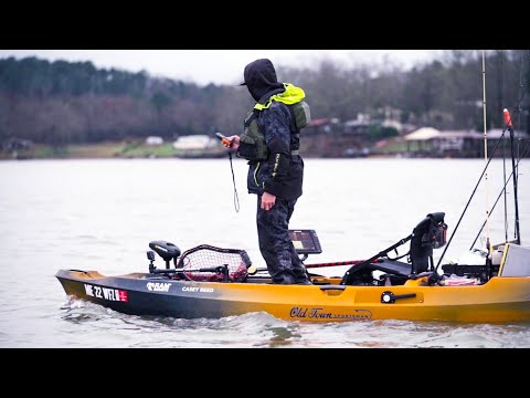 Old Town Sportsman AutoPilot 136 with Casey Reed