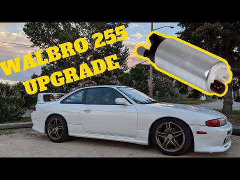 New Walbro 255 fuel pump for the S14
