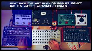 Video thumbnail for 018▶️ 3 Analog Drum Machines (Arturia Drumbrute Impact // MAM ADX1 // MFB Tanzbar) by 2-Minute Warning