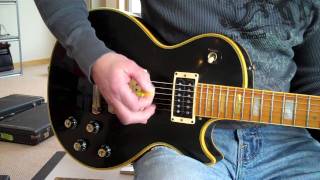 Video thumbnail for 1975 Gibson Les Paul Custom Black with Maple Fretboard www.eddievegas.com  Eddie Vegas. by eddievegas1