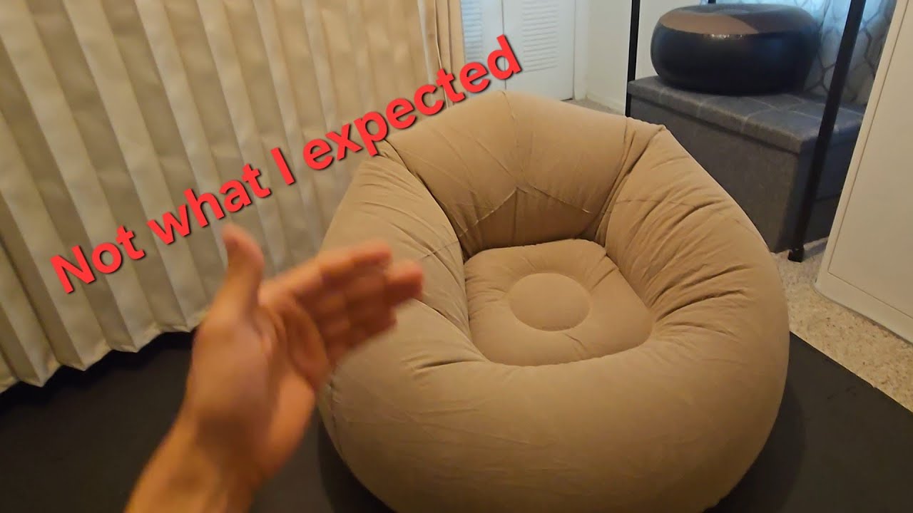 Inflatable lounge chair review