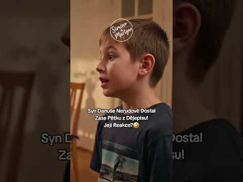 Syn Danuše Nerudové Dostal Zase Pětku z Dějepisu! Její Reakce?🤣