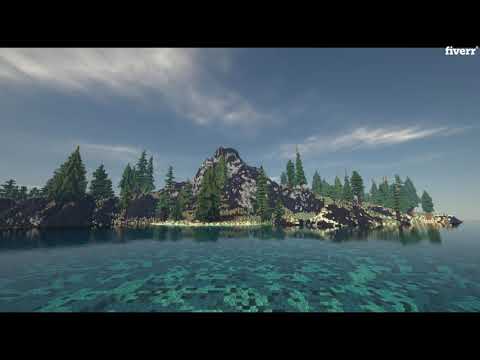 I will build you a minecraft world with custom terrain - Gaming Services