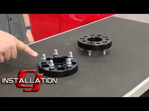 Focus ST Wheel Spacer Hub Centric 25mm Black Pair 2013-2016 Installation