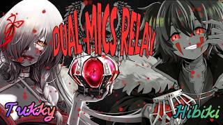 【＃歌枠】Dual Mics Relay【歌枠リレー/山彦ひびき＆ᶠᵒˣ♔Tukky】