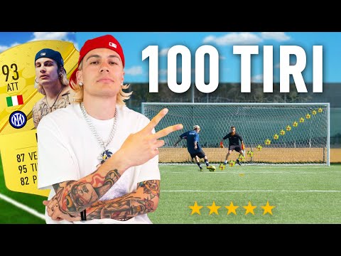 🎯⚽️ 100 TIRI CHALLENGE: IL TRE | Quanti Goal Segnerà su 100 tiri?