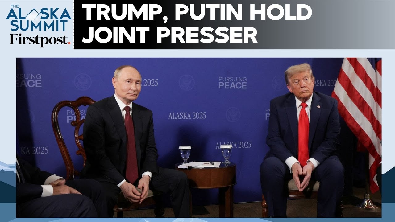 Alaska Summit LIVE: Presidents Trump, Putin Hold Joint Presser After Meeting in Anchorage |Ceasefire