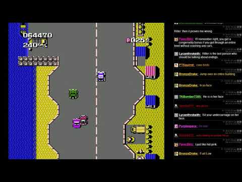 Bump n' Jump (NES) - Lame Spy Hunter