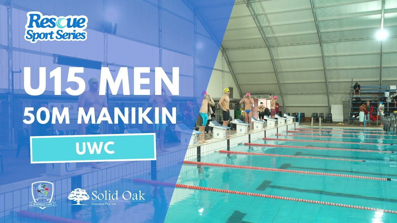 U15 Men 50M Manikin Carry | Lifesaving Rescue Sport Series | Full Commentary