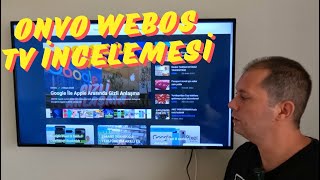 ONVO OV43400 UYDU ALICILI FULL HD WEBOS TV  İNCELEMESİ