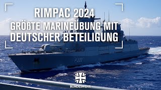 RIMPAC 2024 – Größte Marineübung mit 29 Nationen  | Bundeswehr