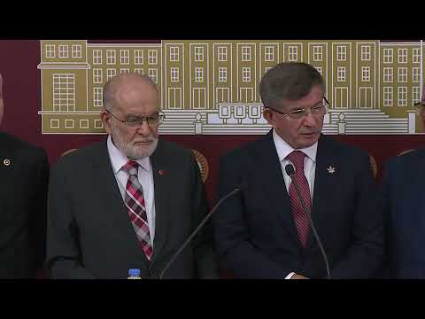 Yaşanan Yargı Darbesi Sonrası TBMM’de Basın Açıklamamız.