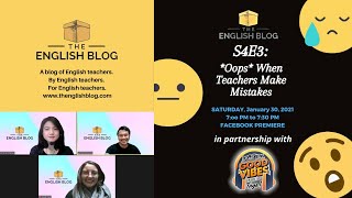 The English Blog: S4E3: Oops! When Teachers Make Mistakes