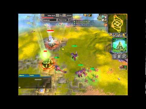 Battleforge PVP 1on1 Feuer (fast T1 only) gegen Feuer/Natur