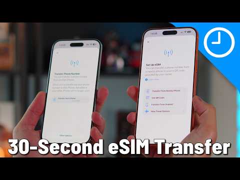Method 2: eSIM Quick Transfer (iOS 16+ Feature)