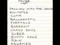 Muse - Jimmy Kane (Newton Abbot Demo, 1996/7 ...