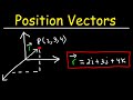 Position Vectors And Displacement Vectors Physics