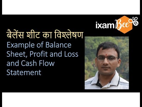 Cash flow statement और Balance Sheet analysis हिंदी में