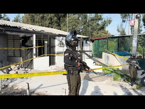 Ecuador: Aftermath of police station blast in southern Quito | AFP