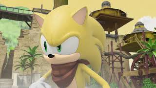 Sonic vs Shadow but every time they hit each other Sonic's color changes