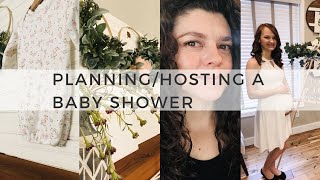 PLANNING/HOSTING A BABY SHOWER