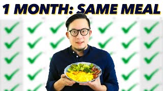 I Ate the Same Thing Every Day for a Month - Keto Diet and Intermittent Fasting Results (OMAD) 2021