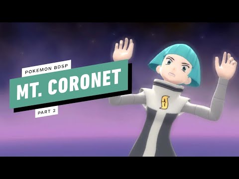 Pokemon Brilliant Diamond Shining Pearl Walkthrough Part 36 - Mt. Coronet (2/2)