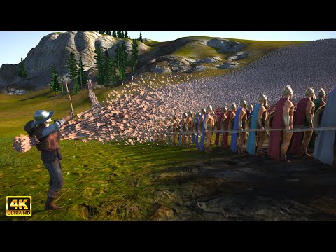 FULL AUTO ARCHER & 30.000 SPARTAN vs 3 MILLION ZOMBIE - Ultimate Epic Battle Simulator 2
