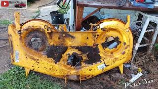 Cub Cadet 50 inch mower deck repair Ryobi pressure washing