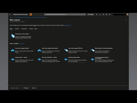 Microsoft Cost Management – Exporting your Cost Data with Scheduled Exports