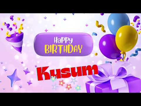 Happybirthday kusum #kusum#happybirthdaysong #birthday #happybirthday #love #song