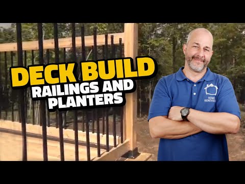 How to Build Deck Stair Railings