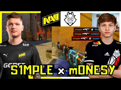 NAVI vs G2 (Inferno - Mapa 1) s1mple x m0NESY - Gaules Apoka e mch