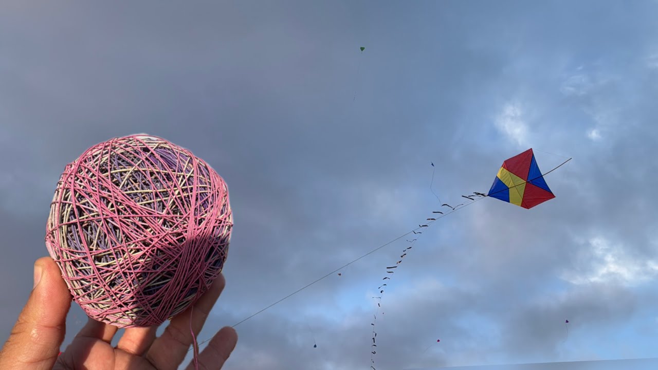 USEI A LINHA DA XEPA PARA CORTA OS PIPAS 🪁 