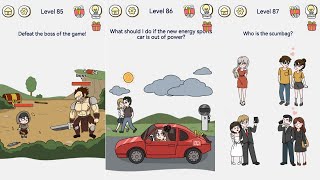 Brain Out 2 - Level 85, 86, 87 Gameplay Solution
