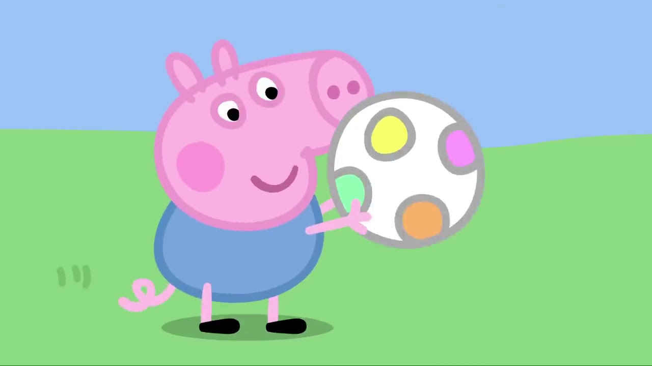 Peppa Pig S01 E08 : Γουρουνάκι στη μέση (Ρωσικά)