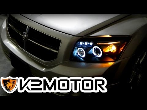 K2 MOTOR INSTALLATION VIDEO: 2006-2010 DODGE CALIBER PROJECTOR HEAD LIGHTS