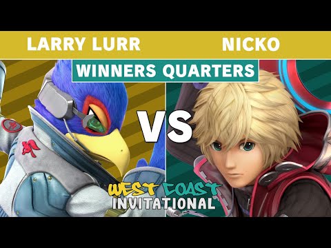 West Coast Invitational - LarryLurr (Falco) Vs. Nicko (Shulk) Winners Quarters - Smash Ultimate