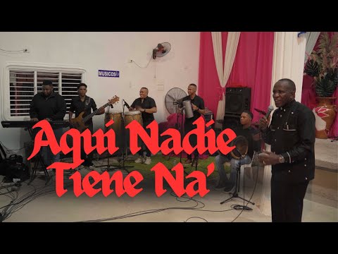 Aquí Nadie Tiene Na' Andrés Sanchez (En Vivo) Coro Pentecostal.